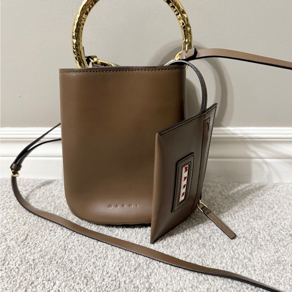 Marni pannier crossbody bag New condition